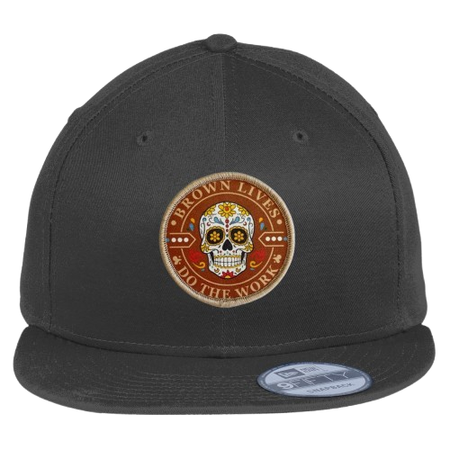 New Era® Flat Bill Snapback Cap BLDTW-DOTD